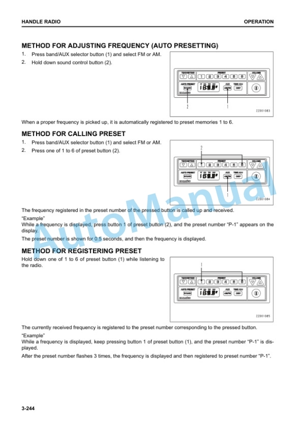 Komatsu PC240LC-11E0, PC240NLC-11E0 Hydraulic Excavator Operation and Maintenance Manual UENAM01572 4 Komatsu PC240LC-11E0, PC240NLC-11E0 Hydraulic Excavator Operation and Maintenance Manual UENAM01572 - Image 4