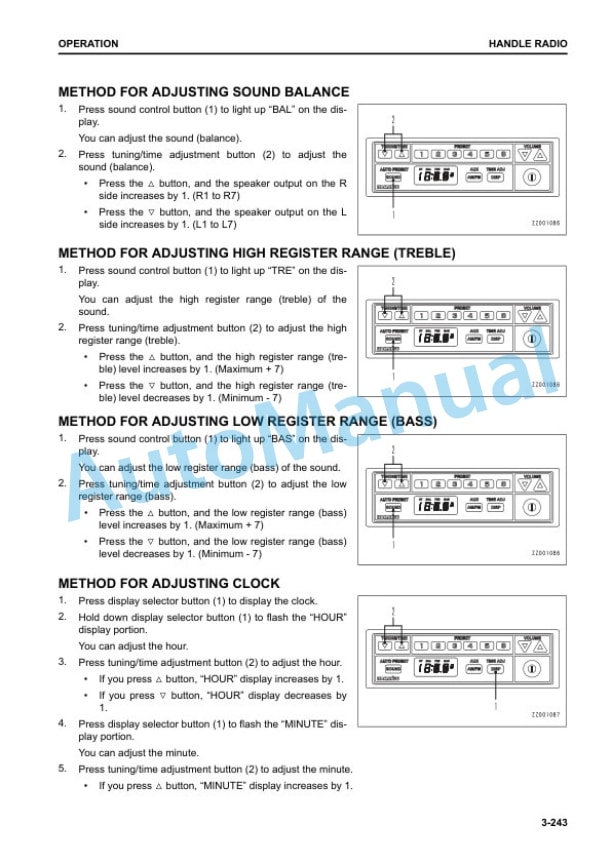 Komatsu PC240LC-11E0, PC240NLC-11E0 Hydraulic Excavator Operation and Maintenance Manual UENAM01575 4 Komatsu PC240LC-11E0, PC240NLC-11E0 Hydraulic Excavator Operation and Maintenance Manual UENAM01575 - Image 4
