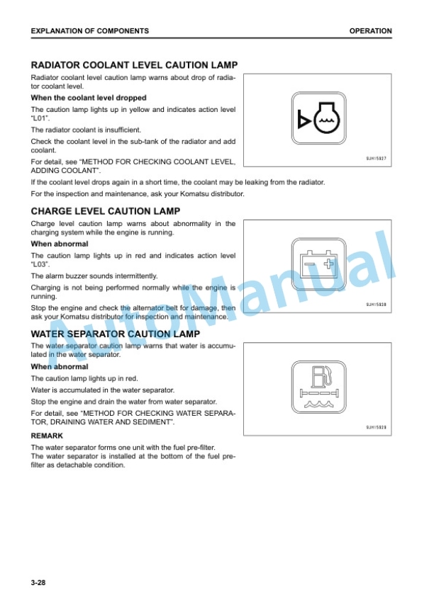 Komatsu PC240LC-11E0, PC240NLC-11E0 Hydraulic Excavator Operation and Maintenance Manual UENAM01576 2 Komatsu PC240LC-11E0, PC240NLC-11E0 Hydraulic Excavator Operation and Maintenance Manual UENAM01576 - Image 2