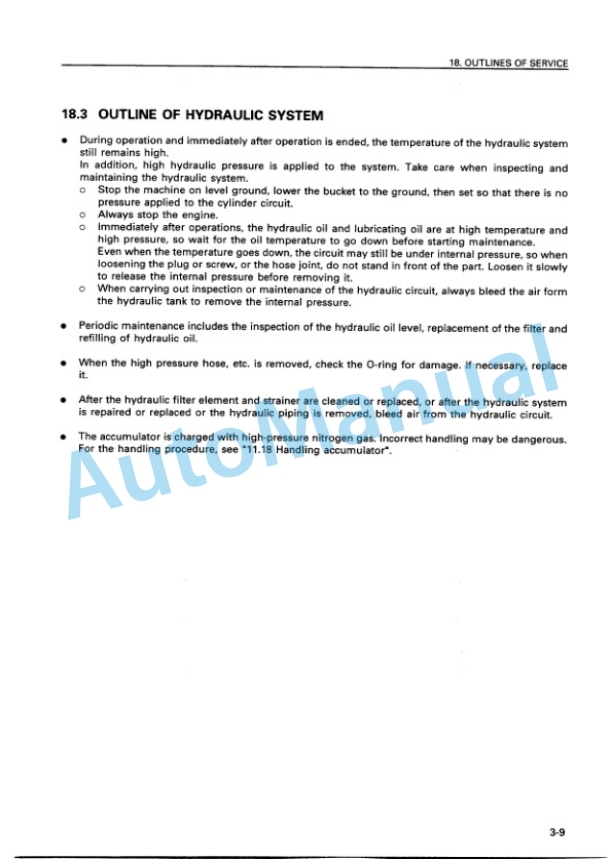 Komatsu PC250-6, PC250LC-6 Hydraulic Excavator Operation and Maintenance Manual SEAM024000 4 Komatsu PC250-6, PC250LC-6 Hydraulic Excavator Operation and Maintenance Manual SEAM024000 - Image 4