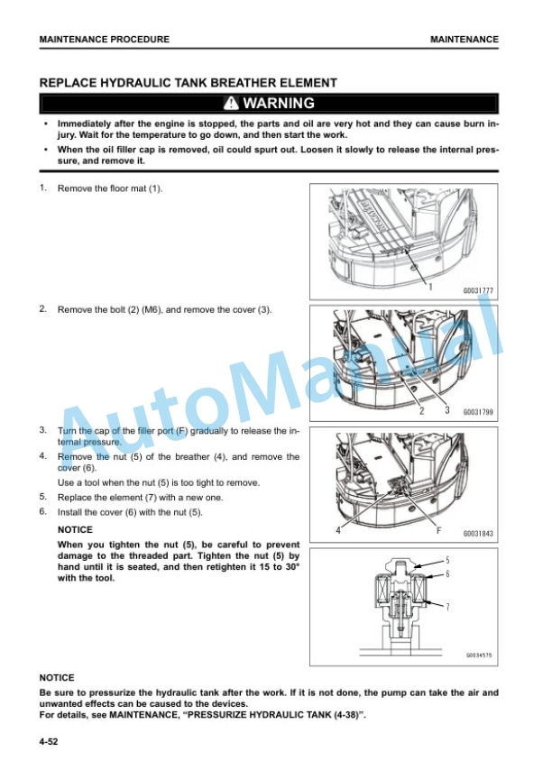 Komatsu PC25MR-5 Compact Hydraulic Excavator Operation and Maintenance Manual PEN01836-00 5 Komatsu PC25MR-5 Compact Hydraulic Excavator Operation and Maintenance Manual PEN01836-00 - Image 5