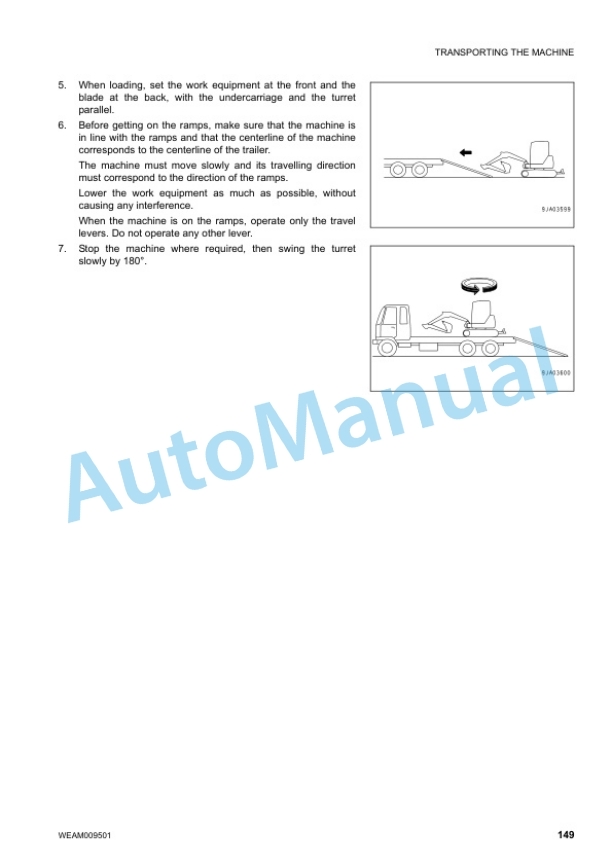 Komatsu PC26MR-3 Galeo Hydraulic Excavator Operation and Maintenance Manual WEAM009501 4 Komatsu PC26MR-3 Galeo Hydraulic Excavator Operation and Maintenance Manual WEAM009501 - Image 4