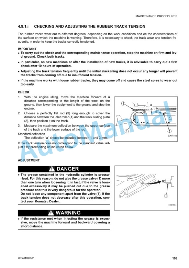 Komatsu PC26MR-3 Galeo Hydraulic Excavator Operation and Maintenance Manual WEAM009501 5 Komatsu PC26MR-3 Galeo Hydraulic Excavator Operation and Maintenance Manual WEAM009501 - Image 5