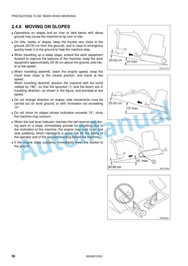 Komatsu PC26MR-3 Hydraulic Excavator Operation and Maintenance Manual WEAM012503 2 Komatsu PC26MR-3 Hydraulic Excavator Operation and Maintenance Manual WEAM012503 - Image 2