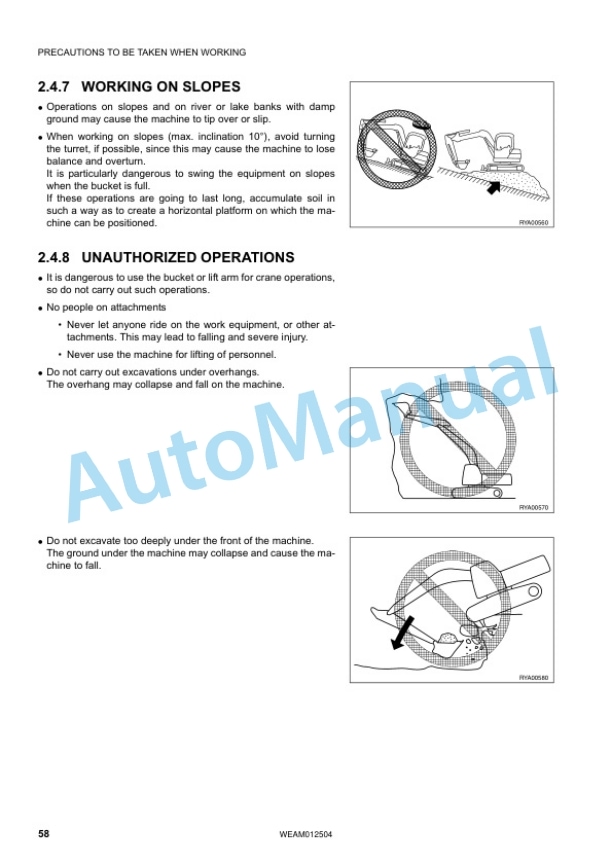 Komatsu PC26MR-3 Hydraulic Excavator Operation and Maintenance Manual WEAM012504 2 Komatsu PC26MR-3 Hydraulic Excavator Operation and Maintenance Manual WEAM012504 - Image 2