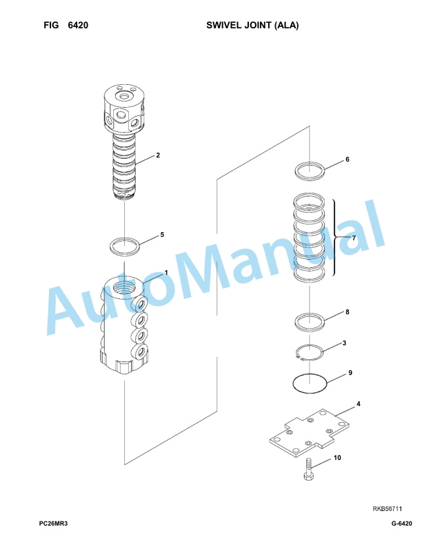 Komatsu PC26MR-3 Hydraulic Excavator Parts Manual F30003-UP 4 Komatsu PC26MR-3 Hydraulic Excavator Parts Manual F30003-UP-4