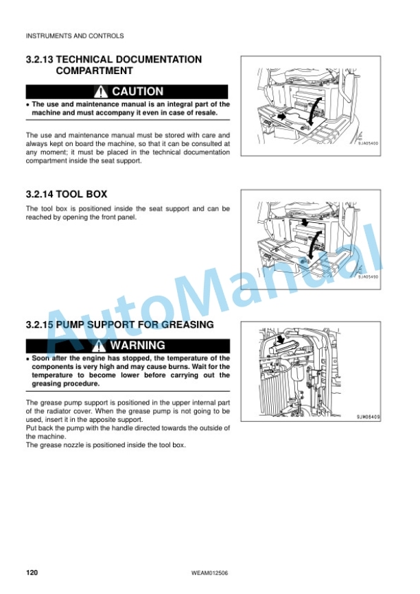 Komatsu PC26MR-3 Operation and Maintenance Manual WEAM012506 3 Komatsu PC26MR-3 Operation and Maintenance Manual WEAM012506 - Image 3
