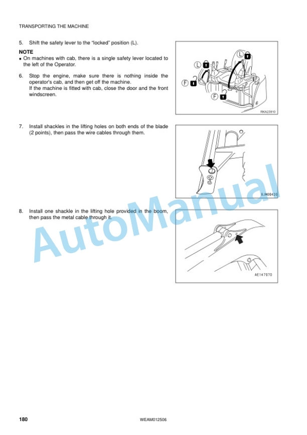 Komatsu PC26MR-3 Operation and Maintenance Manual WEAM012506 4 Komatsu PC26MR-3 Operation and Maintenance Manual WEAM012506 - Image 4