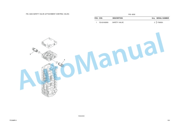 Komatsu PC26MR-3 Parts Manual 4 Komatsu PC26MR-3 Parts Manual-4