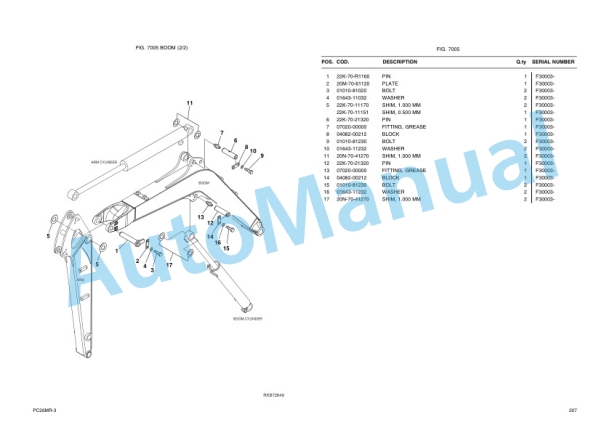 Komatsu PC26MR-3 Parts Manual 5 Komatsu PC26MR-3 Parts Manual-5