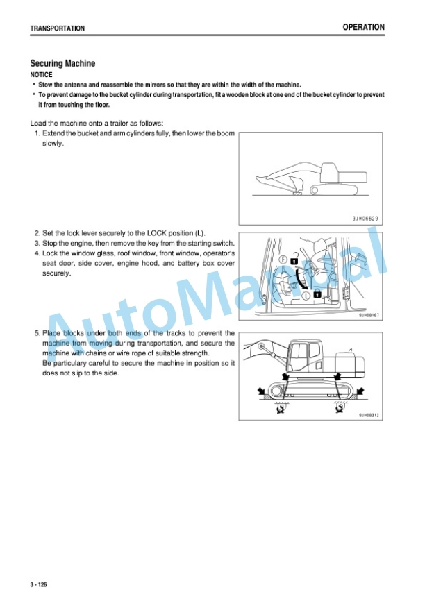 Komatsu PC270-7 Galeo Hydraulic Excavator Operation and Maintenance Manual TEN00059-01 4 Komatsu PC270-7 Galeo Hydraulic Excavator Operation and Maintenance Manual TEN00059-01 - Image 4
