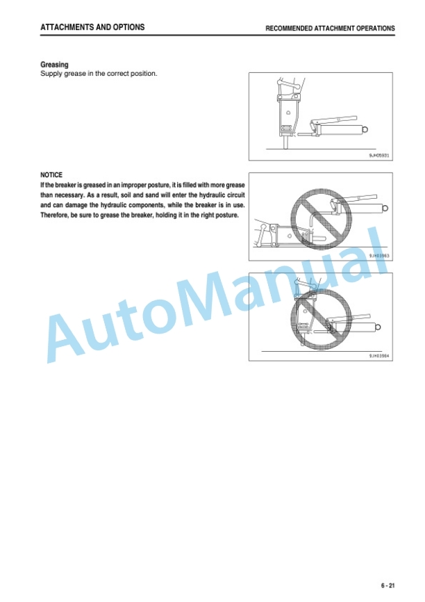 Komatsu PC270-7 Galeo Hydraulic Excavator Operation and Maintenance Manual TEN00060-01 5 Komatsu PC270-7 Galeo Hydraulic Excavator Operation and Maintenance Manual TEN00060-01 - Image 5
