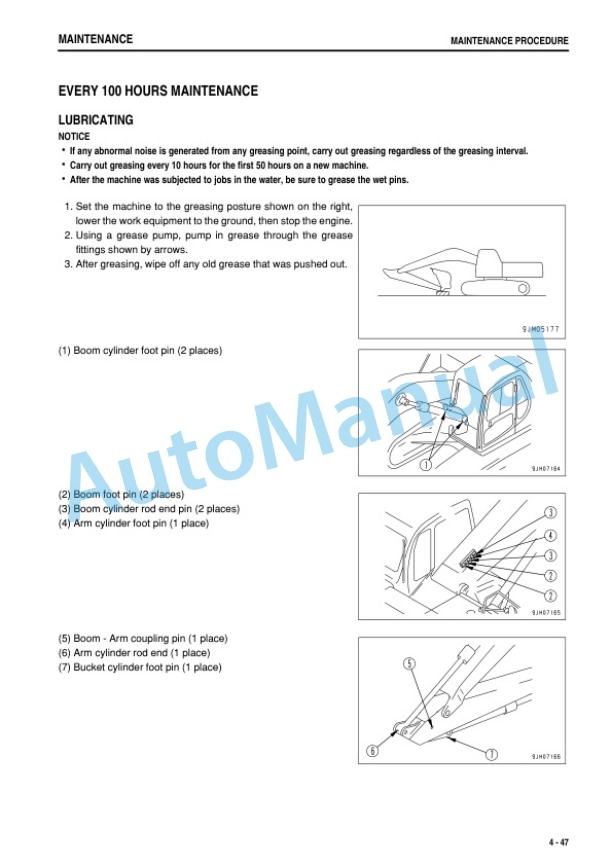 Komatsu PC270-8 Galeo Hydraulic Excavator Operation and Maintenance Manual PEN00144-04 5 Komatsu PC270-8 Galeo Hydraulic Excavator Operation and Maintenance Manual PEN00144-04 - Image 5
