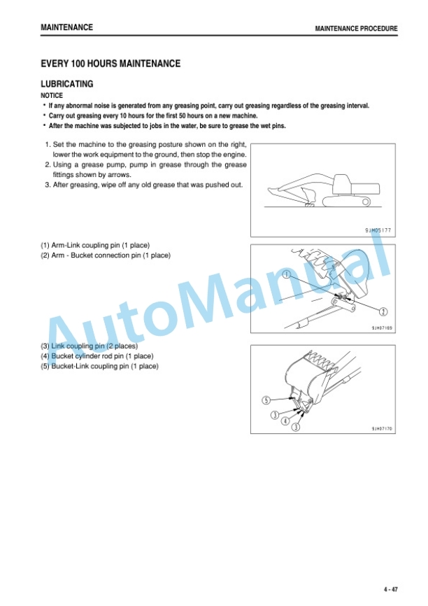 Komatsu PC270-8 Galeo Hydraulic Excavator Operation and Maintenance Manual TEN00131-04 5 Komatsu PC270-8 Galeo Hydraulic Excavator Operation and Maintenance Manual TEN00131-04 - Image 5