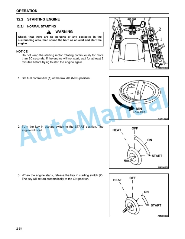 Komatsu PC270LC-6 Hydraulic Excavator Operation and Maintenance Manual CEAM003401 3 Komatsu PC270LC-6 Hydraulic Excavator Operation and Maintenance Manual CEAM003401 - Image 3