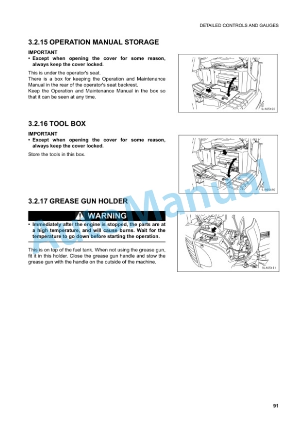 Komatsu PC27MR-2 Galeo Hydraulic Excavator Operation and Maintenance Manual WEAM007101 3 Komatsu PC27MR-2 Galeo Hydraulic Excavator Operation and Maintenance Manual WEAM007101 - Image 3