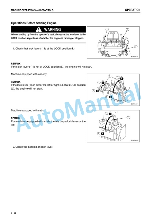 Komatsu PC27MR-2, PC35MR-2 Galeo Hydraulic Excavator Operation and Maintenance Manual TEN00115-00 3 Komatsu PC27MR-2, PC35MR-2 Galeo Hydraulic Excavator Operation and Maintenance Manual TEN00115-00 - Image 3