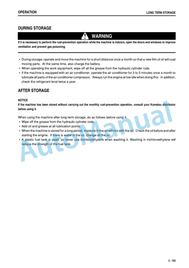 Komatsu PC27MR-2, PC35MR-2 Galeo Hydraulic Excavator Operation and Maintenance Manual TEN00115-01 4 Komatsu PC27MR-2, PC35MR-2 Galeo Hydraulic Excavator Operation and Maintenance Manual TEN00115-01 - Image 4
