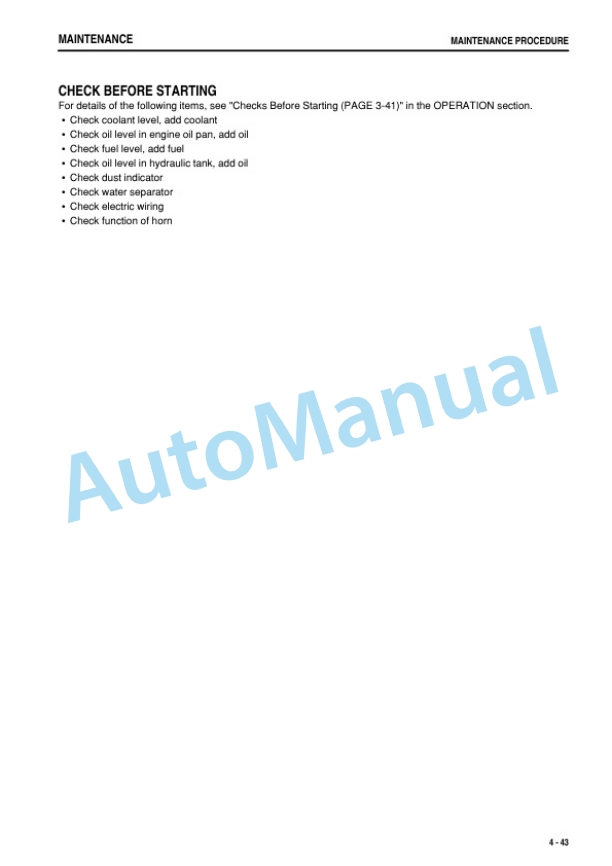 Komatsu PC27MR-2, PC35MR-2 Galeo Hydraulic Excavator Operation and Maintenance Manual TEN00115-01 5 Komatsu PC27MR-2, PC35MR-2 Galeo Hydraulic Excavator Operation and Maintenance Manual TEN00115-01 - Image 5