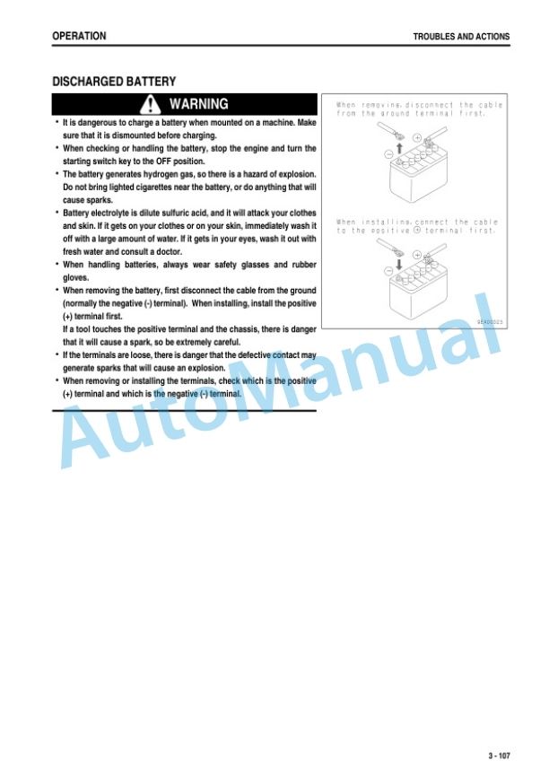 Komatsu PC27MR-2, PC35MR-2 Galeo Hydraulic Excavator Operation and Maintenance Manual TEN00194-00 4 Komatsu PC27MR-2, PC35MR-2 Galeo Hydraulic Excavator Operation and Maintenance Manual TEN00194-00 - Image 4