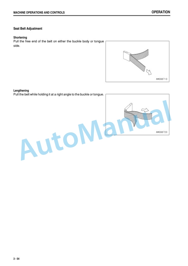 Komatsu PC27MR-3, PC30MR-3, PC35MR-3 Hydraulic Excavator Operation and Maintenance Manual PEN00342-00 3 Komatsu PC27MR-3, PC30MR-3, PC35MR-3 Hydraulic Excavator Operation and Maintenance Manual PEN00342-00 - Image 3