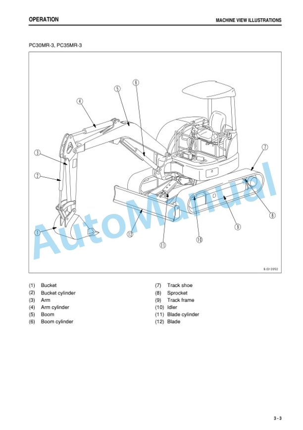 Komatsu PC27MR-3, PC30MR-3, PC35MR-3 Hydraulic Excavator Operation and Maintenance Manual TEN00664-03 2 Komatsu PC27MR-3, PC30MR-3, PC35MR-3 Hydraulic Excavator Operation and Maintenance Manual TEN00664-03 - Image 2