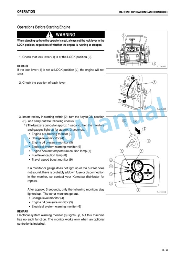 Komatsu PC27MR-3, PC35MR-3 Hydraulic Excavator Operation and Maintenance Manual TEN00284-03 3 Komatsu PC27MR-3, PC35MR-3 Hydraulic Excavator Operation and Maintenance Manual TEN00284-03 - Image 3