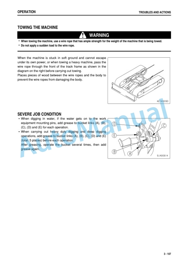 Komatsu PC27MR-3, PC35MR-3 Hydraulic Excavator Operation and Maintenance Manual TEN00284-03 4 Komatsu PC27MR-3, PC35MR-3 Hydraulic Excavator Operation and Maintenance Manual TEN00284-03 - Image 4
