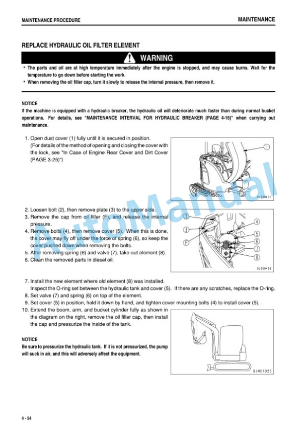 Komatsu PC27MR-3, PC35MR-3 Hydraulic Excavator Operation and Maintenance Manual TEN00378-03 5 Komatsu PC27MR-3, PC35MR-3 Hydraulic Excavator Operation and Maintenance Manual TEN00378-03 - Image 5