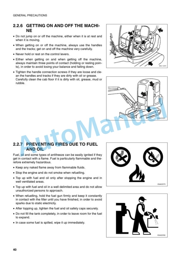 Komatsu PC27R-8 Deluxe Hydraulic Excavator Operation and Maintenance Manual WEAM003102 2 Komatsu PC27R-8 Deluxe Hydraulic Excavator Operation and Maintenance Manual WEAM003102 - Image 2