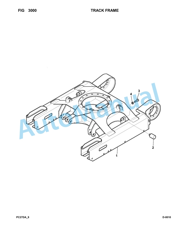 Komatsu PC27R-8 DELUXE Hydraulic Excavator Parts Manual F31103-up 2 Komatsu PC27R-8 DELUXE Hydraulic Excavator Parts Manual F31103-up-2