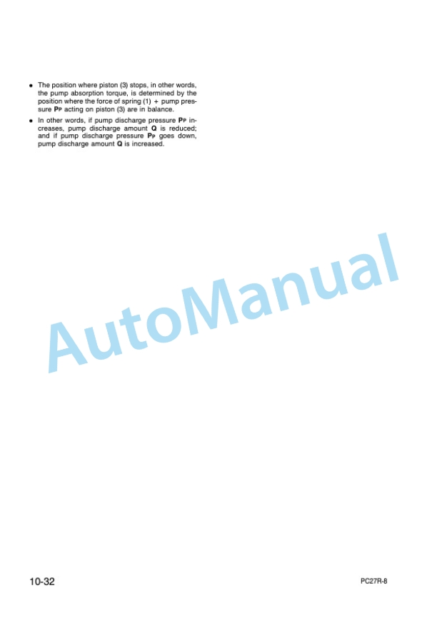 Alternative view of Komatsu PC27R-8 Deluxe Hydraulic Excavator Shop Manual WEBM003800