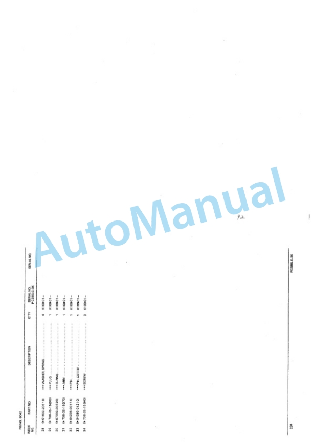 Komatsu PC280LC-3K, PC280NLC-3K Hydraulic Excavator Parts Manual PEPBK2070300 4 Komatsu PC280LC-3K, PC280NLC-3K Hydraulic Excavator Parts Manual PEPBK2070300-4