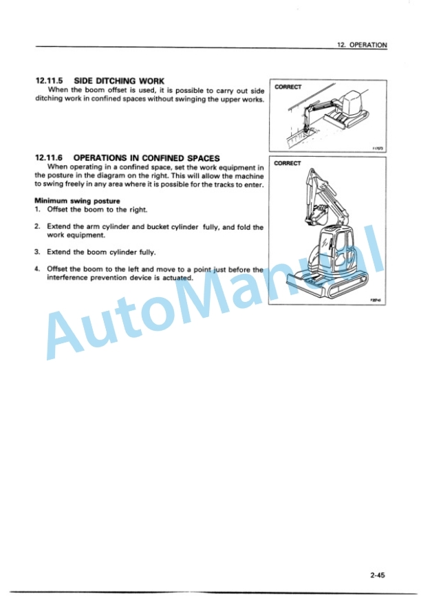 Komatsu PC28UU-2 Hydraulic Excavator Operation and Maintenance Manual SEAM034800 3 Komatsu PC28UU-2 Hydraulic Excavator Operation and Maintenance Manual SEAM034800 - Image 3