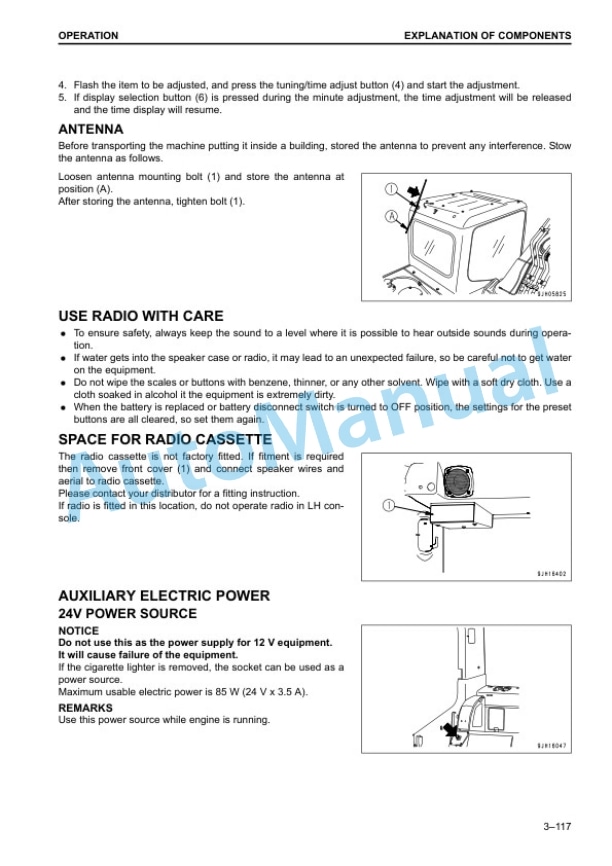 Komatsu PC290LC-10, PC290NLC-10, PC290LC-10 Demolition Base Spec, PC290NLC-10 Demolition Base Spec Hydraulic Excavator Operation and Maintenance Manual UENAM00930 3 Komatsu PC290LC-10, PC290NLC-10, PC290LC-10 Demolition Base Spec, PC290NLC-10 Demolition Base Spec Hydraulic Excavator Operation and Maintenance Manual UENAM00930 - Image 3
