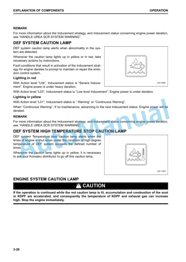 Komatsu PC290LC-11 Demolition, PC290NLC-11 Demolition Hydraulic Excavator Operation and Maintenance Manual UENAM01450 2 Komatsu PC290LC-11 Demolition, PC290NLC-11 Demolition Hydraulic Excavator Operation and Maintenance Manual UENAM01450 - Image 2