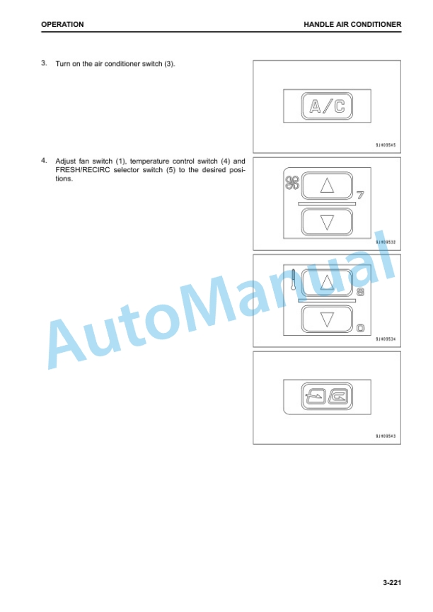 Komatsu PC290LC-11 Demolition, PC290NLC-11 Demolition Hydraulic Excavator Operation and Maintenance Manual UENAM01451 4 Komatsu PC290LC-11 Demolition, PC290NLC-11 Demolition Hydraulic Excavator Operation and Maintenance Manual UENAM01451 - Image 4