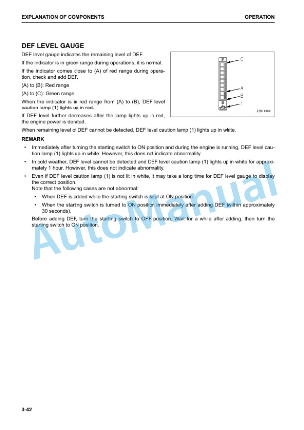 Komatsu PC290LC-11 Hydraulic Excavator Operation and Maintenance Manual PEN00966-01 2 Komatsu PC290LC-11 Hydraulic Excavator Operation and Maintenance Manual PEN00966-01 - Image 2