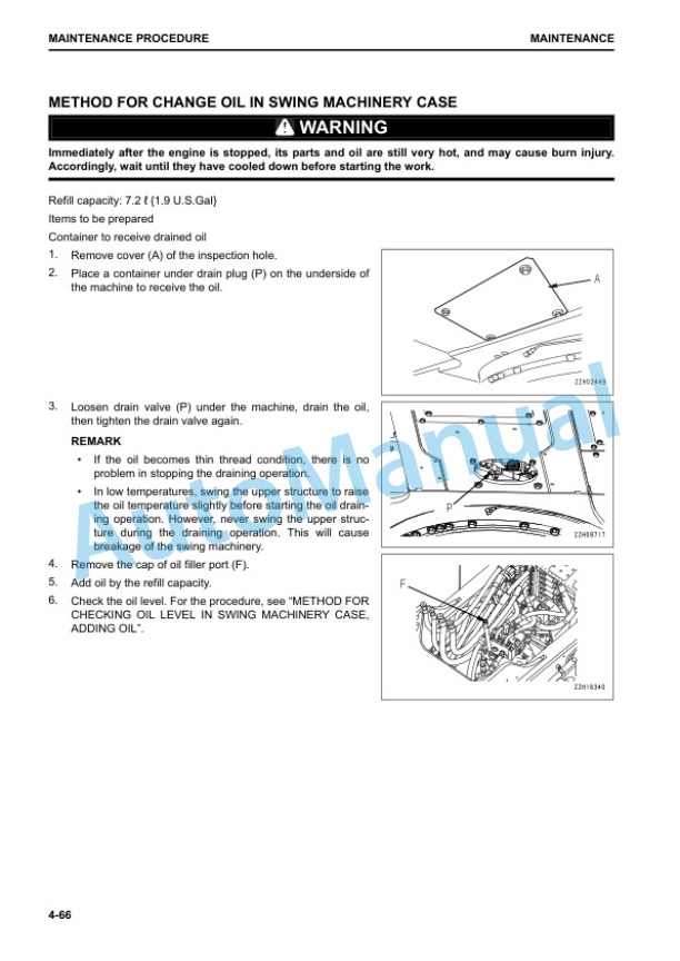Komatsu PC290LC-11 Hydraulic Excavator Operation and Maintenance Manual PEN00966-01 5 Komatsu PC290LC-11 Hydraulic Excavator Operation and Maintenance Manual PEN00966-01 - Image 5