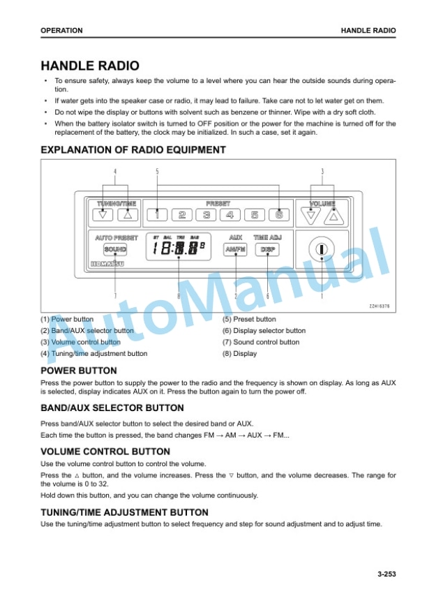 Komatsu PC290LC-11 Hydraulic Excavator Operation and Maintenance Manual PEN01654-01 4 Komatsu PC290LC-11 Hydraulic Excavator Operation and Maintenance Manual PEN01654-01 - Image 4