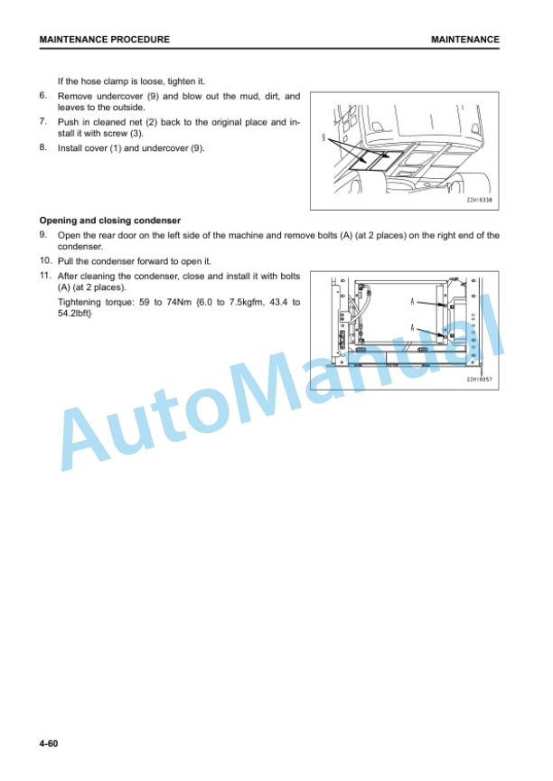 Komatsu PC290LC-11 Hydraulic Excavator Operation and Maintenance Manual TEN00801-03 5 Komatsu PC290LC-11 Hydraulic Excavator Operation and Maintenance Manual TEN00801-03 - Image 5