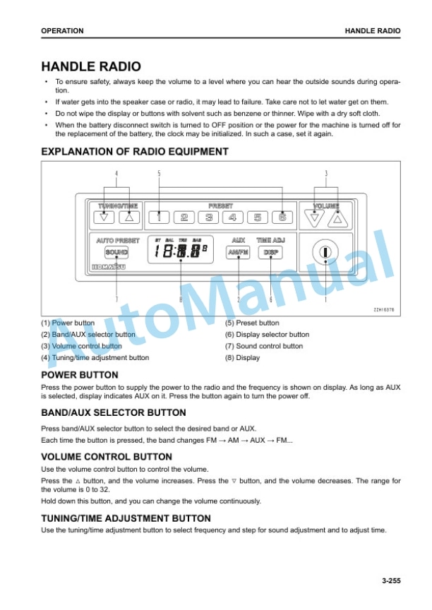 Komatsu PC290LC-11 Hydraulic Excavator Operation and Maintenance Manual TEN00892-06 4 Komatsu PC290LC-11 Hydraulic Excavator Operation and Maintenance Manual TEN00892-06 - Image 4