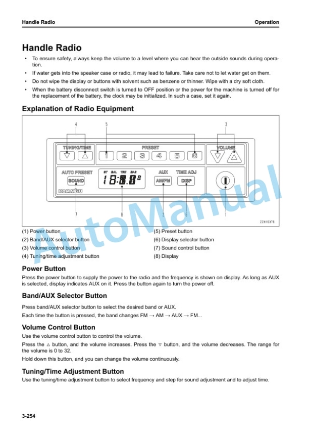 Komatsu PC290LC-11 Hydraulic Excavator Operation and Maintenance Manual TEN00892-07 4 Komatsu PC290LC-11 Hydraulic Excavator Operation and Maintenance Manual TEN00892-07 - Image 4