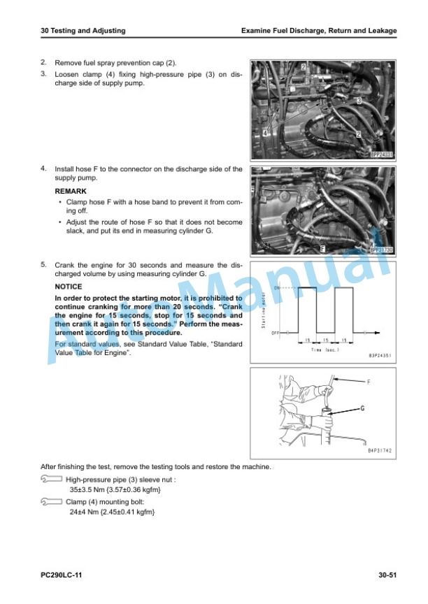 Alternative view of Komatsu PC290LC-11 Hydraulic Excavator Shop Manual SEN06759-09