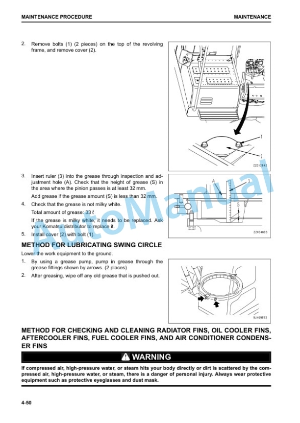 Komatsu PC290LC-11, PC290NLC-11 Hydraulic Excavator Operation and Maintenance Manual UENAM01165 5 Komatsu PC290LC-11, PC290NLC-11 Hydraulic Excavator Operation and Maintenance Manual UENAM01165 - Image 5