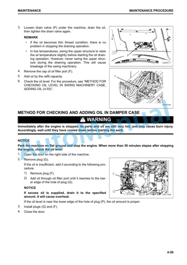 Komatsu PC290LC-11, PC290NLC-11 Hydraulic Excavator Operation and Maintenance Manual UENAM01400 5 Komatsu PC290LC-11, PC290NLC-11 Hydraulic Excavator Operation and Maintenance Manual UENAM01400 - Image 5