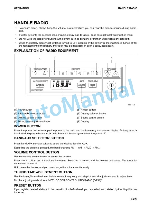 Komatsu PC290LC-11, PC290NLC-11 Hydraulic Excavator Operation and Maintenance Manual UENAM01402 4 Komatsu PC290LC-11, PC290NLC-11 Hydraulic Excavator Operation and Maintenance Manual UENAM01402 - Image 4