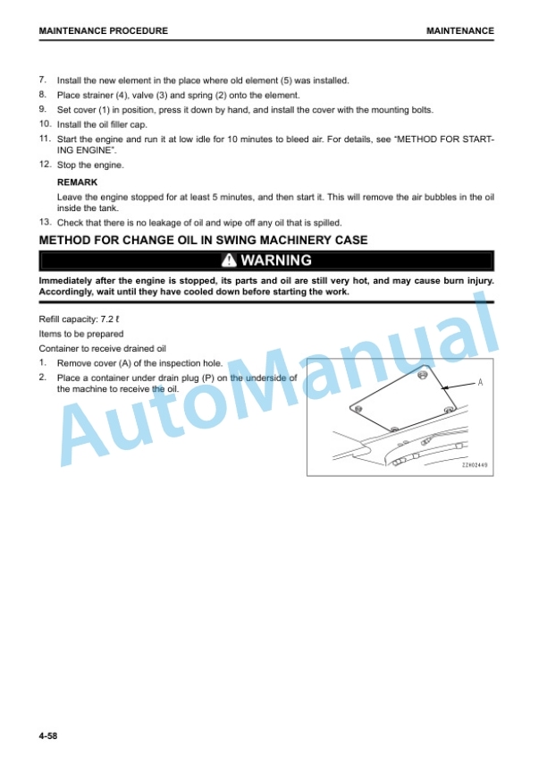 Komatsu PC290LC-11, PC290NLC-11 Hydraulic Excavator Operation and Maintenance Manual UENAM01402 5 Komatsu PC290LC-11, PC290NLC-11 Hydraulic Excavator Operation and Maintenance Manual UENAM01402 - Image 5