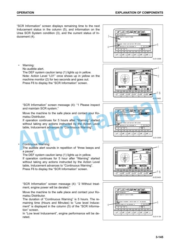 Komatsu PC290LC-11E0 Hydraulic Excavator Operation and Maintenance Manual PEN01825-00 3 Komatsu PC290LC-11E0 Hydraulic Excavator Operation and Maintenance Manual PEN01825-00 - Image 3