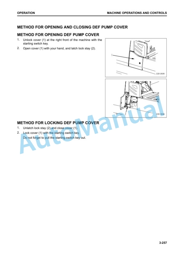 Komatsu PC290LC-11E0 Hydraulic Excavator Operation and Maintenance Manual PEN01825-00 4 Komatsu PC290LC-11E0 Hydraulic Excavator Operation and Maintenance Manual PEN01825-00 - Image 4